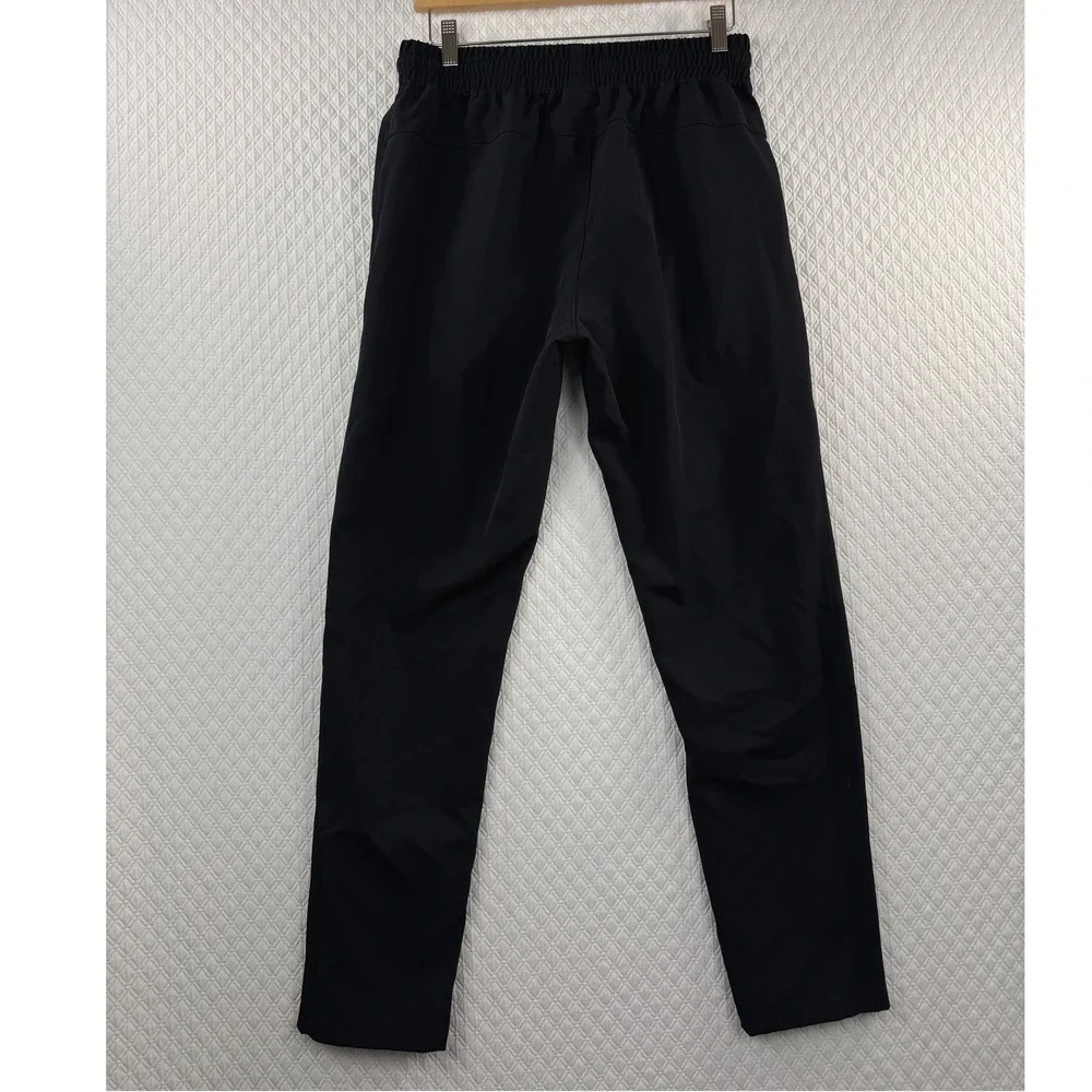 LEG3ND Mens M Black Athletic Jogger Pants Drawstring‎ Waist Casual Gym Sporty